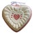 Vintage Farmhouse Style Ceramic Heart For Sale