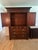 Ralph Lauren Late 20th Century Polo Ralph Lauren Mahogany Armoire With Brass Campaign Hardware For Sale - Image 4 of 9