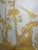 Custom Hand-Painted Mural | Gold Floral Bird Chinoiserie Wallpaper | Luxury Handcrafted Wall Covering For Sale - Image 6 of 6
