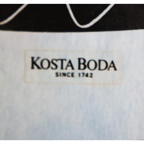 Late 20th Century Late 20th Century Kosta Boda Caramba Adam & Eve Glass Vase by Ulrica Hydman Vallien, Large Size For Sale - Image 5 of 5