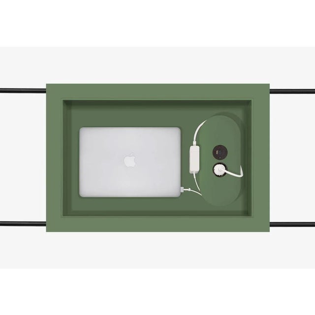 Black Barbara Side Table with Laptop Box by Marqqa, Set of 6 For Sale - Image 8 of 9