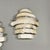Metal Mid-Century Swiss Metal & Glass Fun Wall Lamps attributed to Verner Panton for Luber, 1960s, Set of 3 For Sale - Image 7 of 16