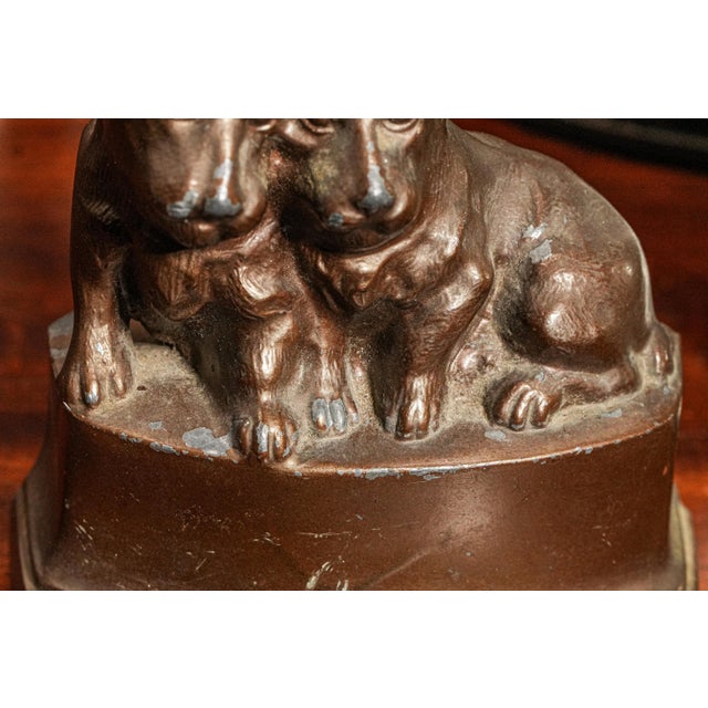 1920s Charming Antique Miniature Scottish Terrier Scottie Dog Animal Statue Sculpture Home Decor For Sale - Image 5 of 13