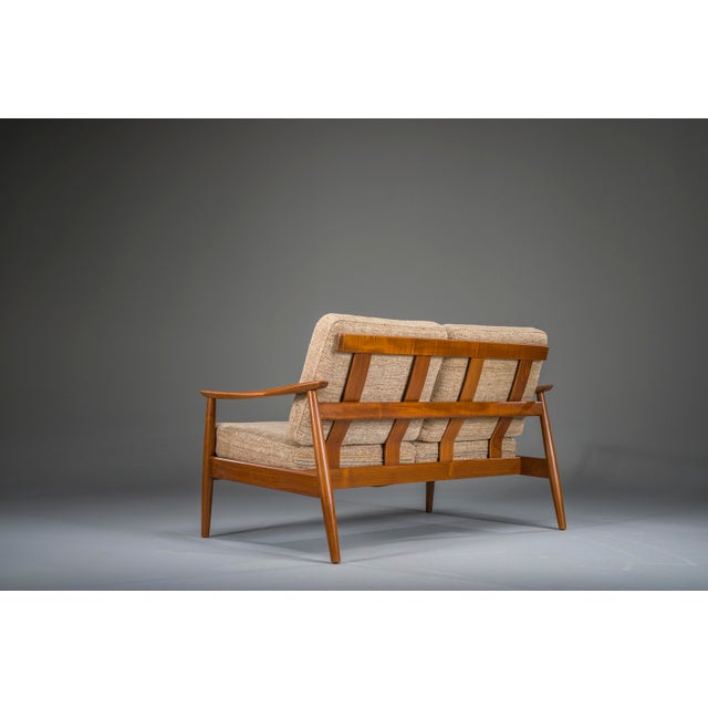 Danish Modern Seating Set in Teak by Arne Vodder for France & Søn, 1960s, Set of 3 For Sale - Image 9 of 18