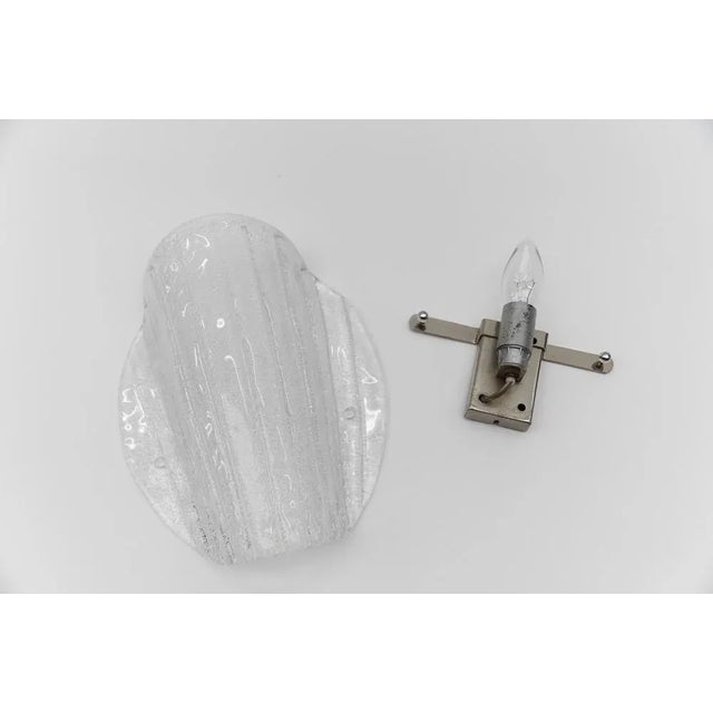 Glass Murano Glass Sconce, 1960s For Sale - Image 7 of 10