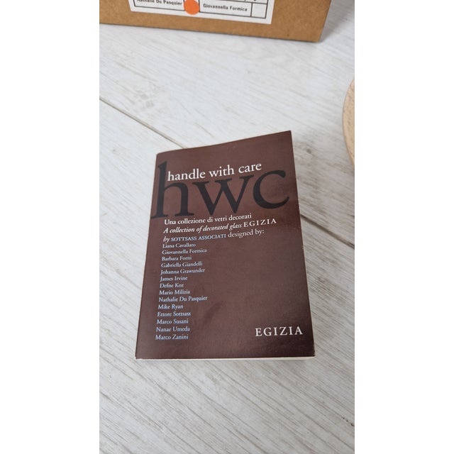 Miketta Candleholder in Blown Glass by Nathalie Du Pasquier and Nanae Umeda for Sottsass Associati, 1990s For Sale - Image 11 of 14