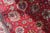 1920s, Antique Tabriz Wool Rug, Allover Shah Abbasi Floral, Crimson Field, 9 X 13 For Sale - Image 13 of 16