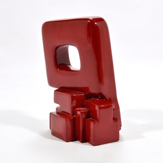 1970s Carole Shultz Abstract Sculpture For Sale - Image 5 of 6