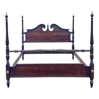 Ethan Allen Georgian Court Queen Size Bed For Sale