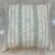 Textile Light Green and White Woven Pillow New Insert For Sale - Image 7 of 7