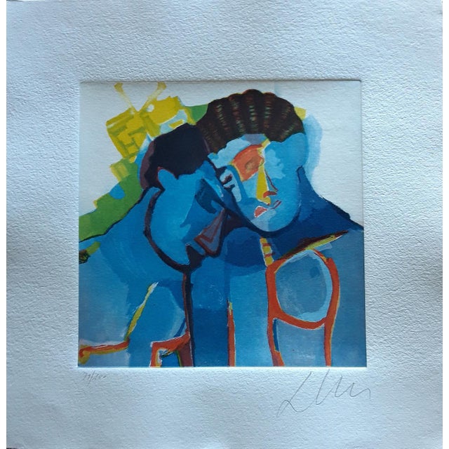 Artwork sold in perfect condition Color Aquatint on Etnea paper gr 400 (SICARS Catania paper mill), 1999. No. of 100...