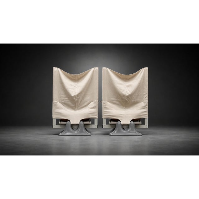 Cassina Aeo Armchairs by Paolo Deganello for Cassina, Italy, 1973, Set of 2 For Sale - Image 4 of 9