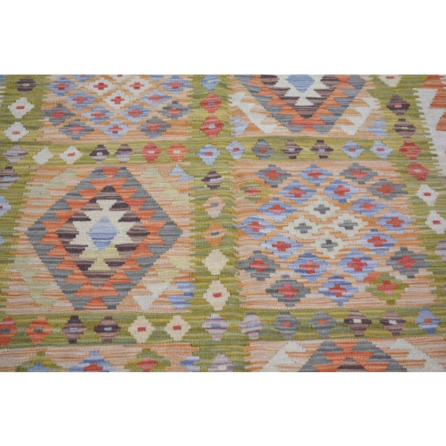 1970s Vintage Turkish Professional Hand Knotted Wool Rug, 6'6x10 For Sale - Image 5 of 5