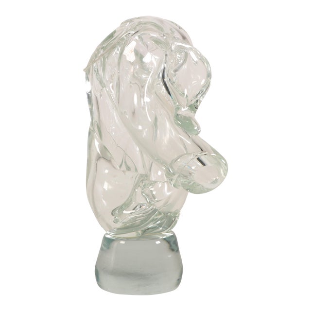 Harvey K Littleton Glass Sculpture For Sale