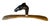 This is fun and fabulous! A striking vintage Italian luxury clothing hanger by Oerre, featuring a sculptural glossy,...
