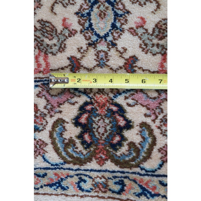 Karastan 100% Wool Oriental Floral Palmettes Animal 738 Area Rug Mat 3' X 5' For Sale - Image 12 of 16