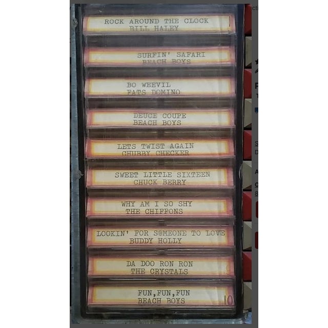 1950's White Ami Jukebox Model C40 For Sale - Image 11 of 18