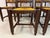 French Oak and Rush Dining Chairs, 1950s, Set of 6 For Sale - Image 3 of 17