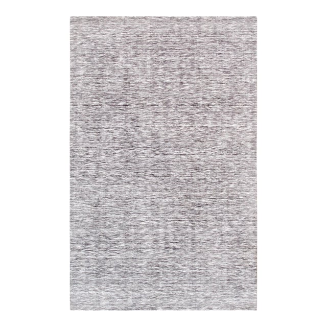 Transitional Silver Area Rug- 5' 0" X 8' 0" For Sale