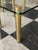 Pair of 1980s Pace Collection Glass Top Side Tables With Brass Legs – Made in Italy For Sale - Image 12 of 14