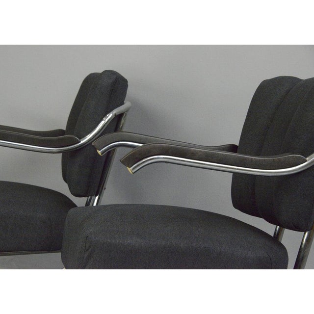 1920s Bauhaus Chairs by Mucke Melder, 1930s, Set of 2 For Sale - Image 5 of 12