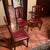 French Revival Carved Mahogany Antique Dining Table 5 Chairs Set For Sale - Image 15 of 18