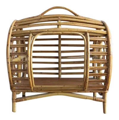 rattan pet bed