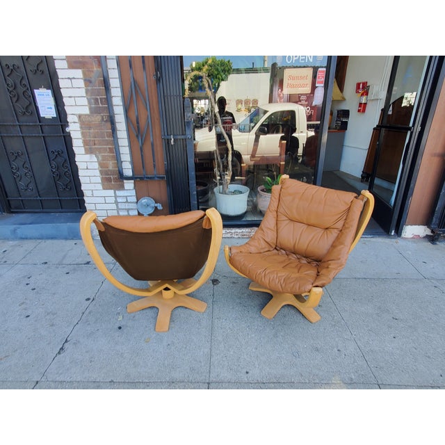 1980s 1980s Pair of Danish Modern Chairs For Sale - Image 5 of 15