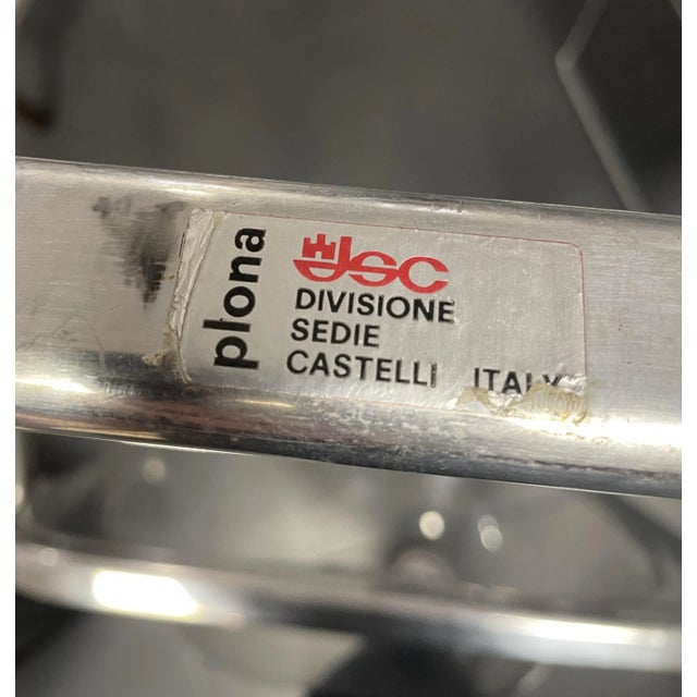 1970s Plona Chair by Giancarlo Piretti for Castelli / Anonima Castelli, 1970s For Sale - Image 5 of 6