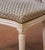 Late 20th Century Mid-Century French Louis XVI Painted Dining Side Chairs With Fabric, Set of 4 For Sale - Image 5 of 11