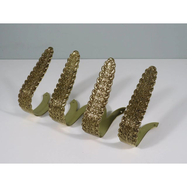 Mid-Century Curtain Hooks, Set of 4 For Sale - Image 13 of 13