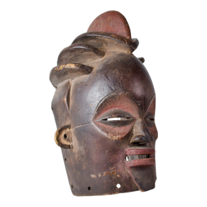Early 20th Century Suku Female Mask