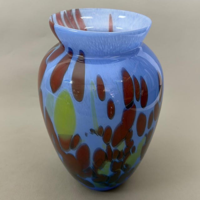 Vintage Murano Glass Vase, 1970s For Sale - Image 4 of 11
