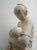 Large Vintage Art Ceramic Sculpture of Woman Feeding Baby, 1980s For Sale - Image 12 of 16
