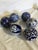 Chinoiserie Pottery Barn Blue and White Porcelain Balls- Set of 6 For Sale - Image 3 of 4