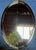 2020s Chrome Oval Mirror For Sale - Image 5 of 6