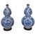 Ralph Lauren Chinoiserie Ralph Lauren Designer Table Lamps Blue & White Gourd Shape Koi Fish - a Pair For Sale - Image 4 of 10