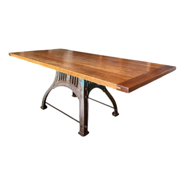 Vintage Dining Table in Cherry, 1920s For Sale