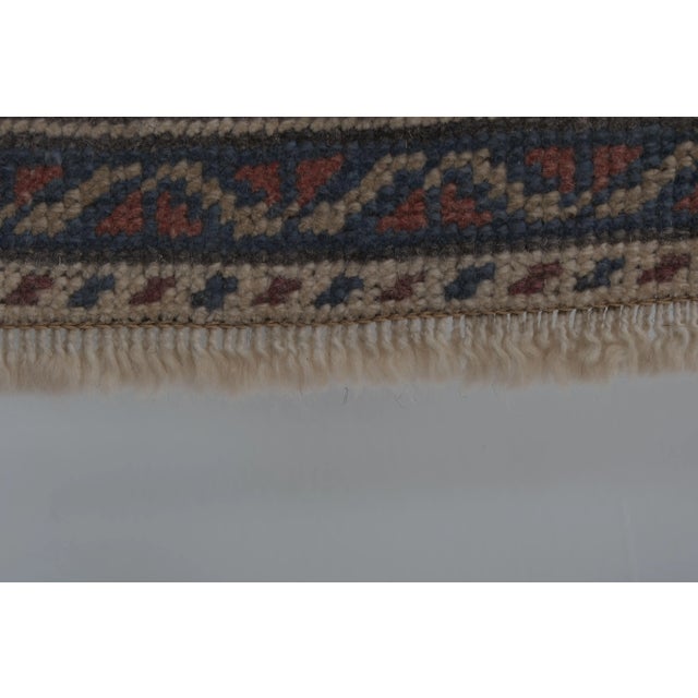 Brick Red Red Turkish Vintage Handmade Geometric Anatolian Rug - Set of Two For Sale - Image 8 of 12