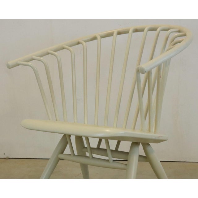 Asko Vintage Crinolette Armchair by Ilmari Tapiovaara for Asko For Sale - Image 4 of 16