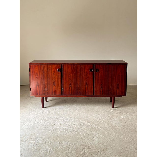 Brown Rosewood Sideboard by Svend Langkilde, 1960s For Sale - Image 8 of 14