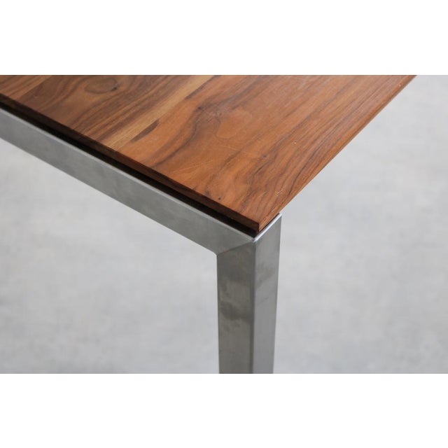 Dining Table in Walnut by Bert Plantagie, 2000s For Sale - Image 9 of 10