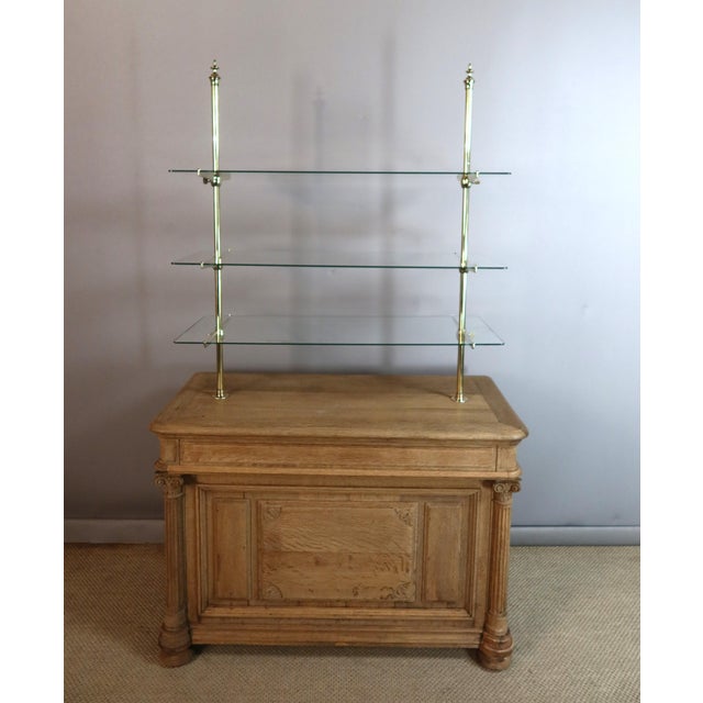 Antique Oak Countertop, 1890s For Sale - Image 15 of 16