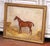 Decorate a study, library, den, or equestrian interior with this refined antique British horse painting by Claude Lorraine...