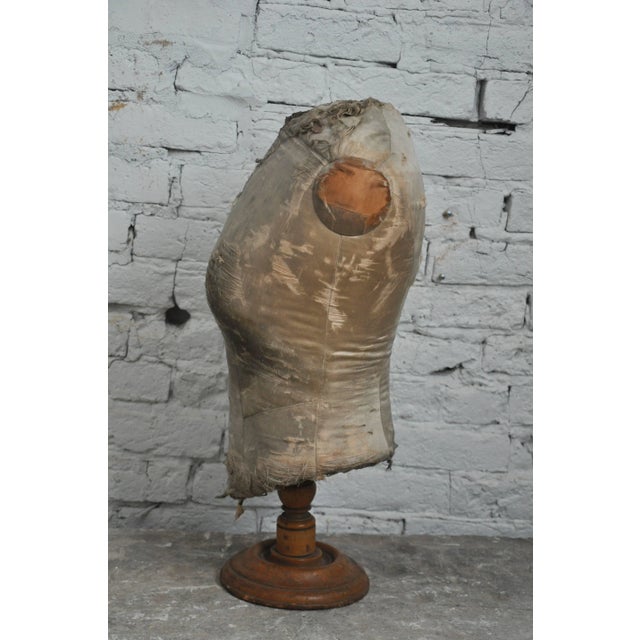 Late 19th Century French Fabric Bust For Sale In Chicago - Image 6 of 9