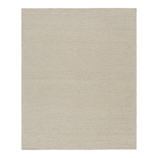 Rug & Kilim’s Contemporary Textural Rug in Tones of Cream and Off-White - 3x12 For Sale