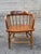 Early 20th Century Pair of Heywood Brothers & Wakefield Co. — Philadelphia, Pa Barrel Oak Armchairs For Sale - Image 4 of 16