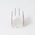 Acrylic Glass and Rattan Magazine Stand, 1970s For Sale - Image 10 of 18
