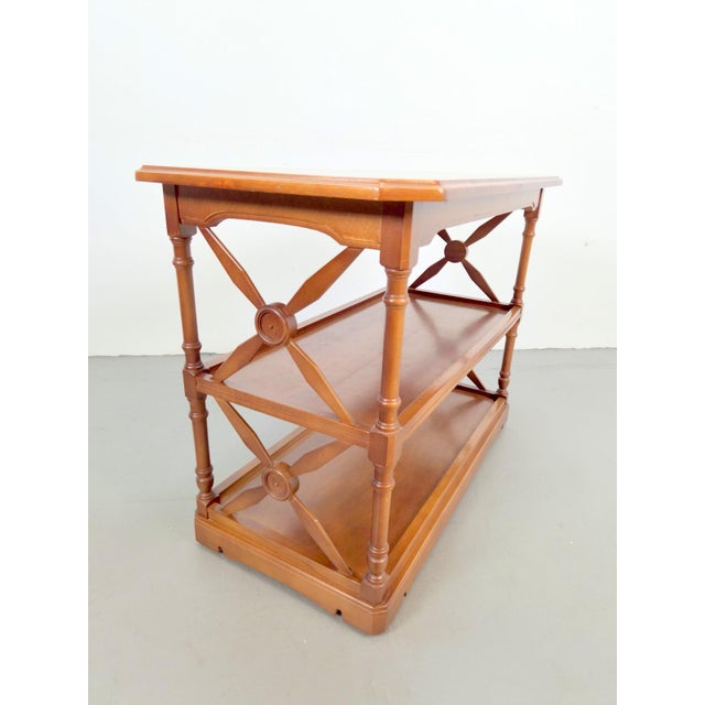Victorian 3-Tier Bookshelf from López Morton, 1980 For Sale - Image 9 of 12