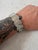 Vintage Buffalo Nickel Coin Cuff Bracelet. Native American-inspired, Southwestern, or "Trench Art" aesthetic.